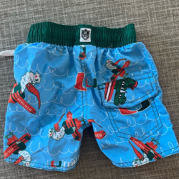 University of Miami Swim Trunks - 18 Months - Picture 2 of 2
